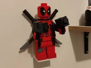 Big Brick Support (3M Command) - Deadpool X swords
