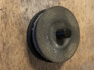 Wall-Mounted Angle Grinder Disc Holder