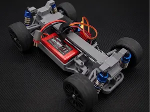 WRC - 14 Fully 3D Printed RC Chassis (1/14)