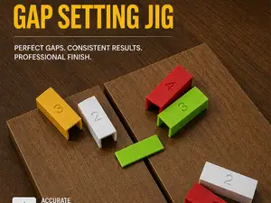 12mm Cabinet Door Gap Setting Jig Alignment Tool