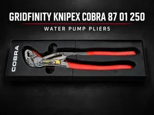 Gridfinity KNIPEX Cobra Water Pump Pliers Holder