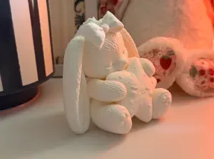Dreamy Star Bunny – Sleeping Rabbit Nursery Decor