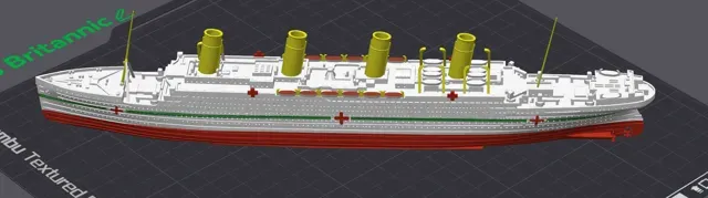 HMHS Britannic — Фото 2 из 4