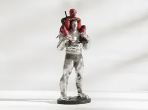Colossus Carrying Deadpool Figure Marvel