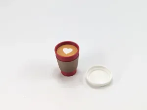 Tiny Coffee Keychain and Miniatures