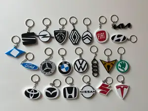 Keychain for Car Brands I Double-Side 22+ Non AMS