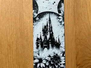 Disney castle bookmark