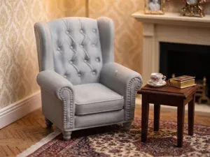 Dollhouse Accessories Furniture - Armchair NO AMS
