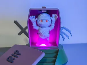 The Halloween Mummy with Coffin