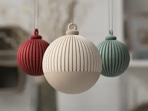 Japandi Christmas Ball