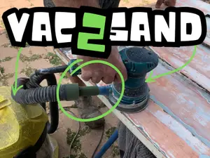 Vac2Sand | Vacuum-to-Sander Dust Port Connector