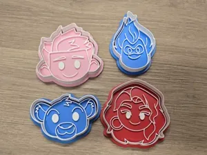 Character Cookie Cutter Stamp Pack 74