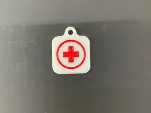NEW nfc emergency information keychain (ICE)