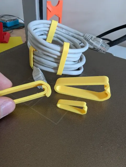 Compact Cable Organizer Clips Set | 10 dimensions — Фото 4 из 7