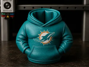 Miami Dolphins Hoodie Pencil Holder NFL pen cup