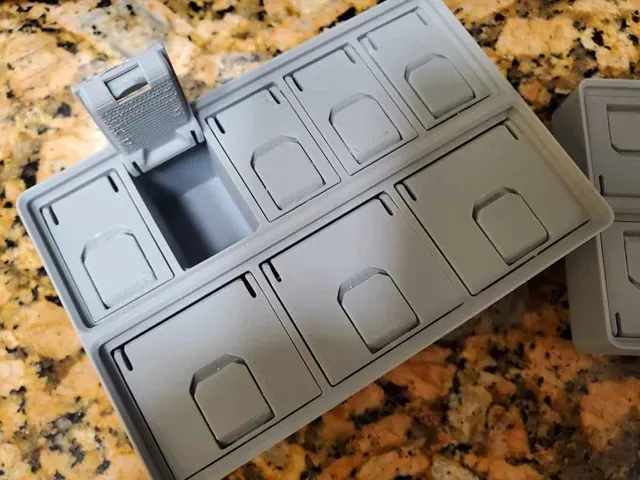 Gridfinity 2x3 Bins with Latching Lids v1.0 — Фото 4 из 6
