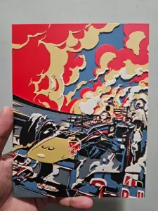 F1 Red Bull Pop Art Hueforge