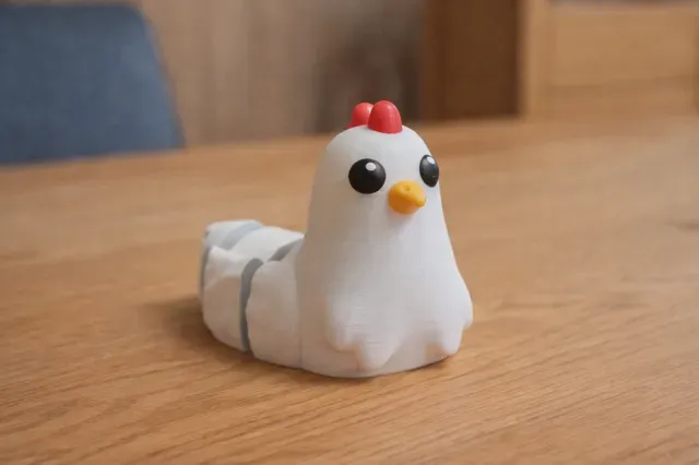 Cute Articulated Chicken - Flexi Farm Friend — Image 2 of 8