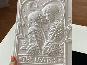 TAROT THE LOVERS - ENAMORADOS - AMOR