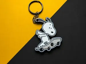 Snoopy style keychain