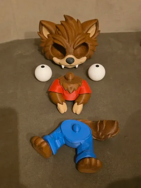 Goofy series – WEREWOLF Movable Eyes NO AMS — Image 11 of 12