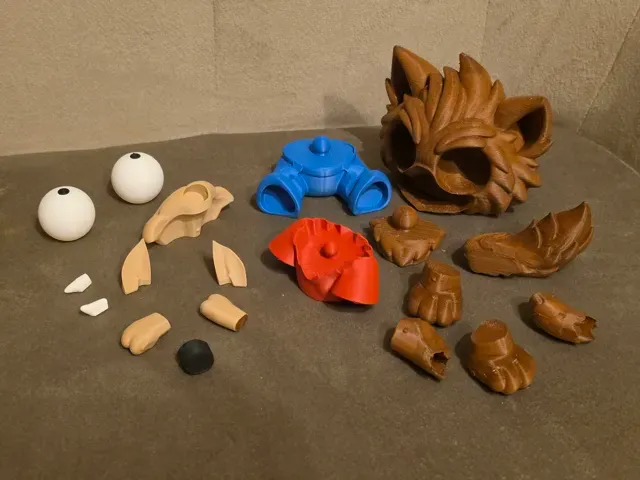 Goofy series – WEREWOLF Movable Eyes NO AMS — Image 9 of 12