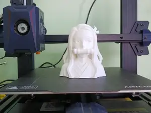 Nezuko Kamado Demon Slayer Bust 3D Print Model 128
