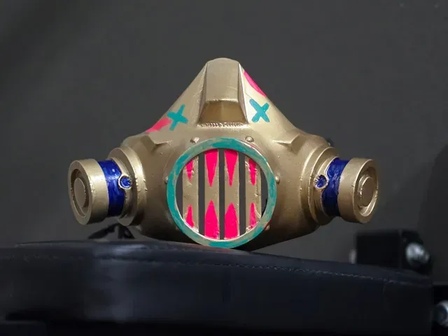 Jinx Gas Mask _ Arcane Cosplay Mask ×͜× — Фото 5 из 8