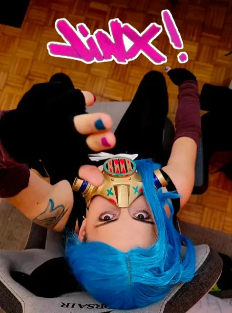 Jinx Gas Mask _ Arcane Cosplay Mask ×͜× — Фото 3 из 8
