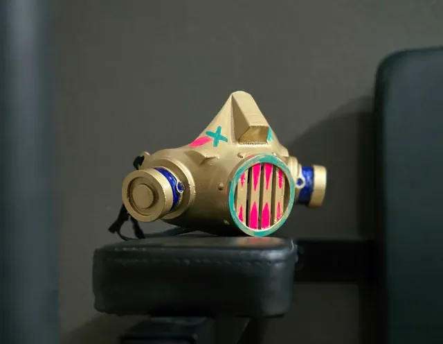 Jinx Gas Mask _ Arcane Cosplay Mask ×͜× — Фото 8 из 8
