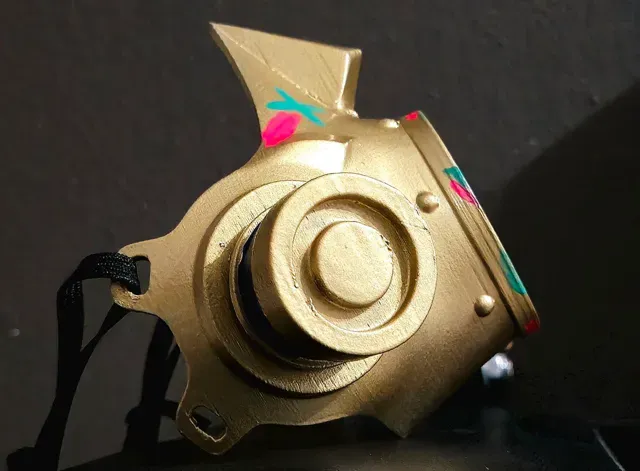 Jinx Gas Mask _ Arcane Cosplay Mask ×͜× — Фото 7 из 8