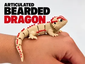 Articulated Bearded Dragon