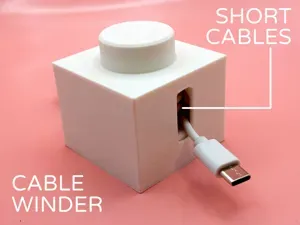 Brick Cable Winder by Pork3D.com