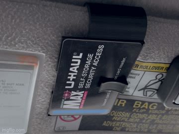 Sun Visor ID / Access Card Clip