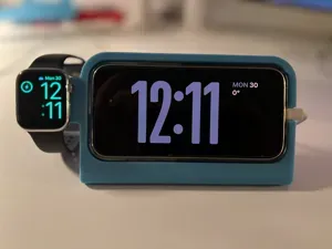 Iphone (w/thin case) & Apple Watch Charging base