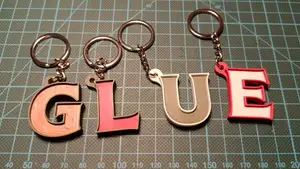 Alphabet letters keychain collection - All in one profile
