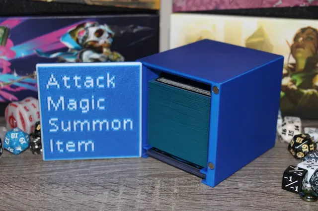 MTG EDH Commander Showcase Deck Box - FF7 Battle — Фото 4 из 4