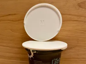 Yogurt lid - Slide on lock (Big Cup / 500g / 95mm)