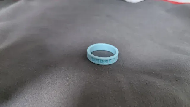 Custom ring / bracelet Generator with your text — Image 2 of 2