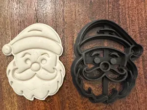 Santa Imprint Cookie Cutter
