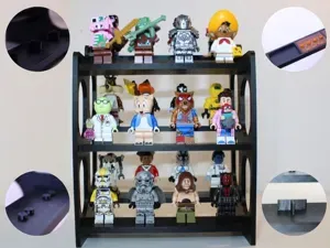 Legos Minifigure Display Stand –24 Figures