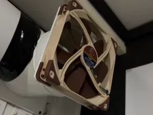 PC-Fan mount for 125mm Ventilation ducting