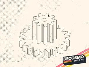 Compound gear 9T 21T (MB-NB-CG9T21T-V1)