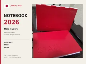 CUSTOMIZABLE Notebook 2026 Japan