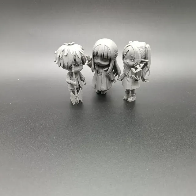 Beyond Journey's End – Chibi Frieren, Fern & Stark — Фото 4 из 8