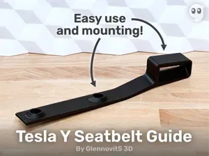 Tesla Y Seatbelt Guide
