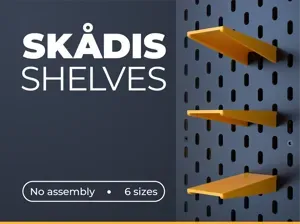 IKEA Skadis Simple Shelve system