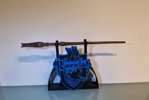 HARRY POTTER wand holder RAVENCLAW HOGWARTS Shield