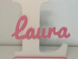 3D Name Sign - Laura