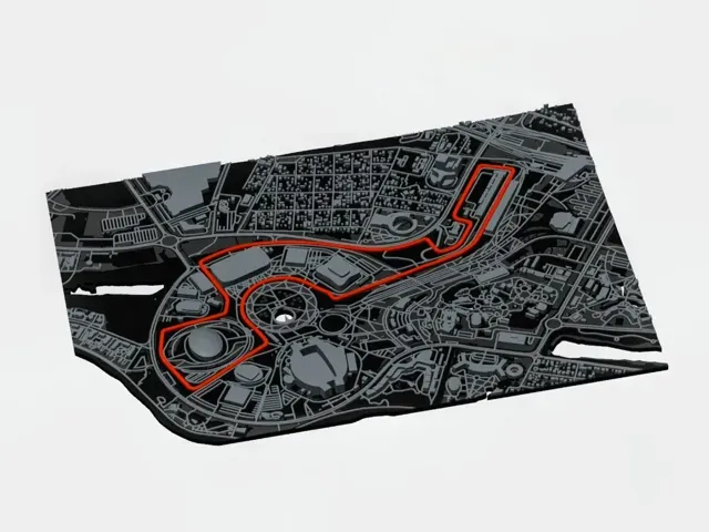 Sochi Autodrom 3D Miniature — Image 15 of 15